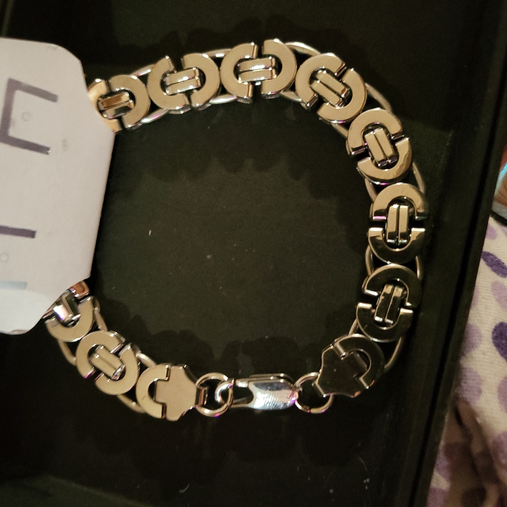 Men's Flat Bizentine Bracelet